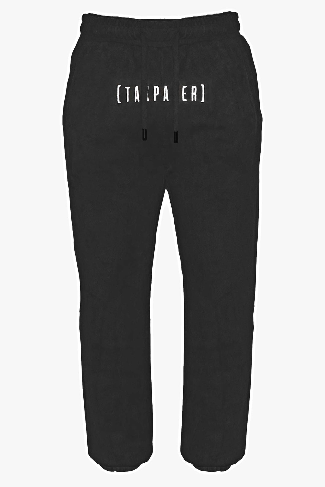 [ TAXPAYER ] BLACK SUEDE JOGGERS (v) - TAXPAYER