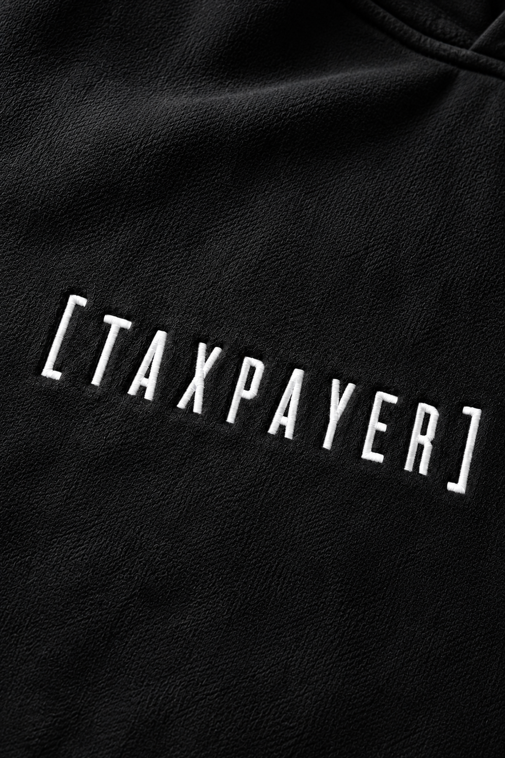 [ TAXPAYER ] HOODIE BLACK