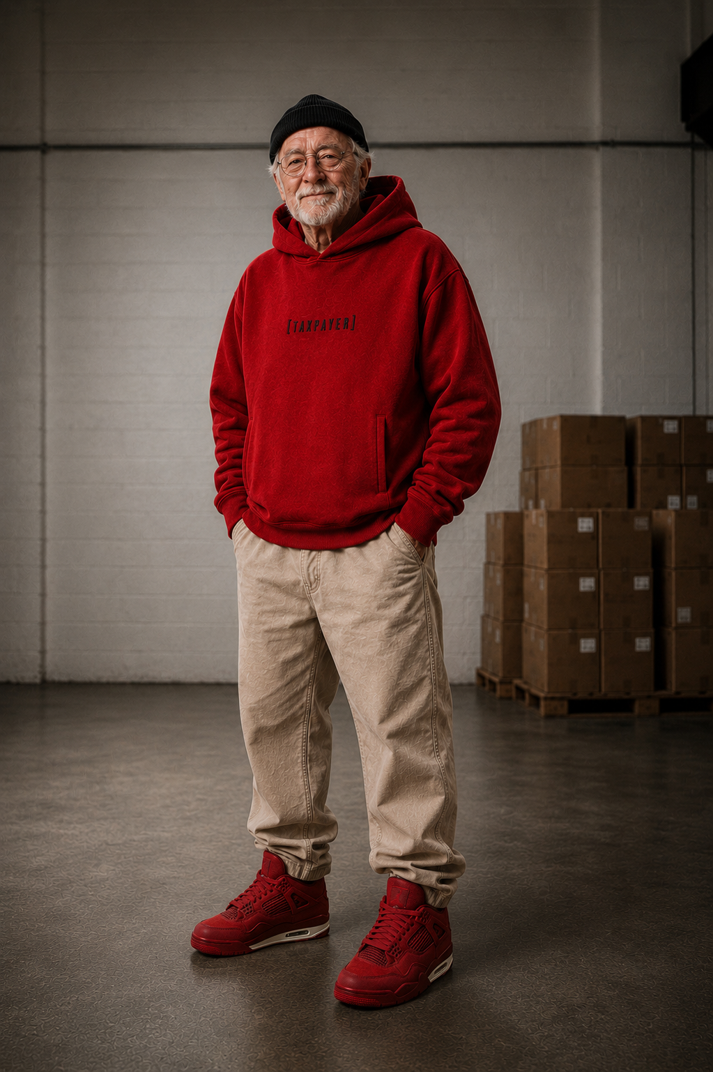 [ TAXPAYER ] HOODIE ROSE
