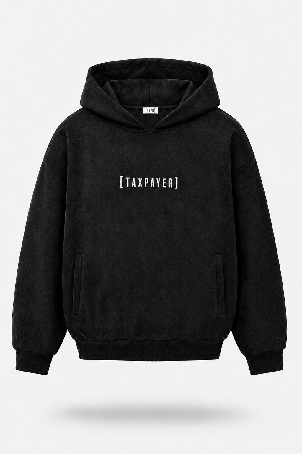 [ TAXPAYER ] HOODIE BLACK